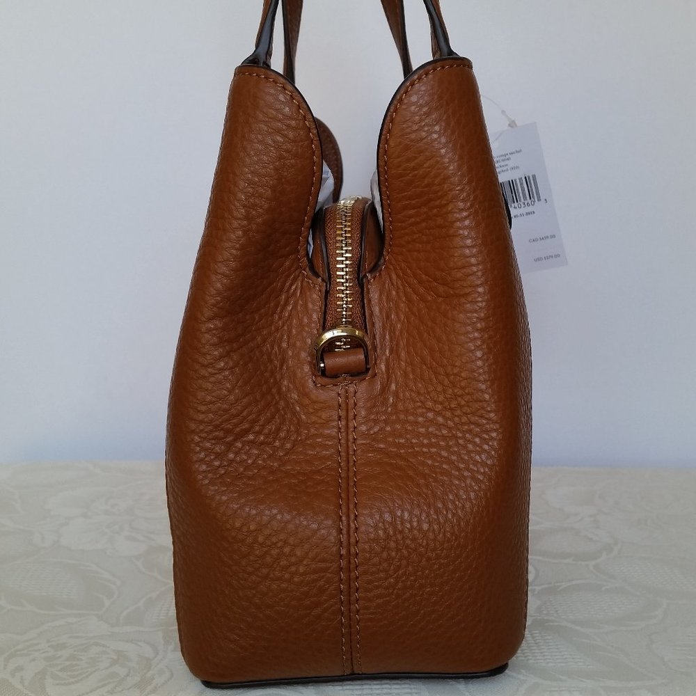 KATE SPADE Jackson Leather Satchel-Gingerbread Col - Picture 8 of 15